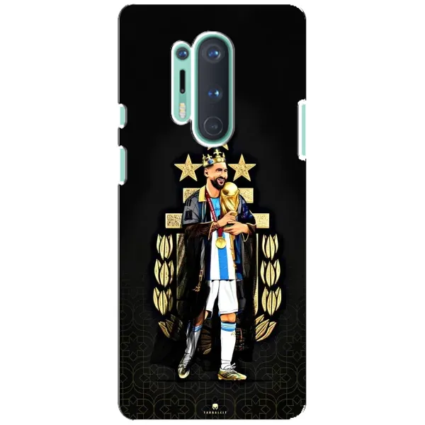 Чехол с рисунком «Месси король» для OnePlus 8 Pro Чехол с рисунком «Месси король» для OnePlus 8 Pro