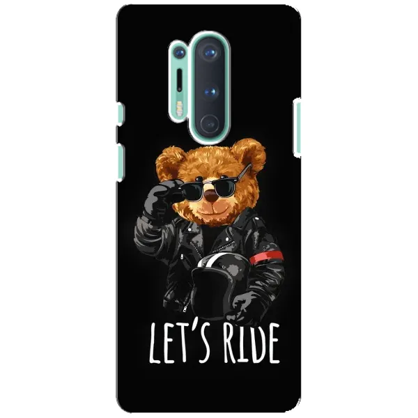 Чехол с рисунком «Модный Мишка» для OnePlus 8 Pro Чехол с рисунком «Модный Мишка» для OnePlus 8 Pro