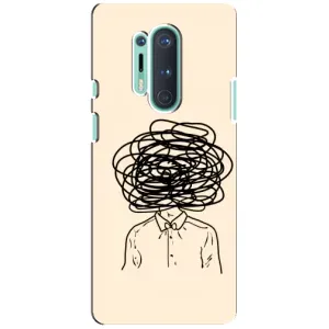 Чехол с рисунком «Мысли» для OnePlus 8 Pro
