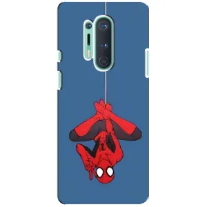Чохол Супергерой Людина Павук на OnePlus 8 Pro (На павутині)