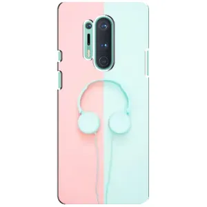 Девчачий Чехол для OnePlus 8 Pro (Наушники)