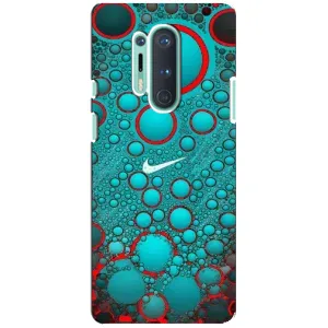 Силіконовый Чохол на OnePlus 8 Pro з картинкою НАЙК (Найк зелений)