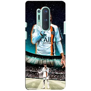 Силиконовый Чехол OnePlus 8 Pro (Неймар ПСЖ)