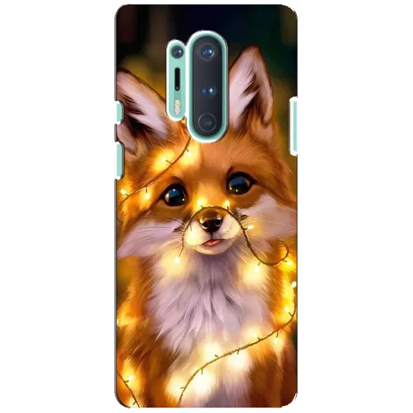 Чохол з малюнком «Новорічне лисеня» для OnePlus 8 Pro Чохол з малюнком «Новорічне лисеня» для OnePlus 8 Pro
