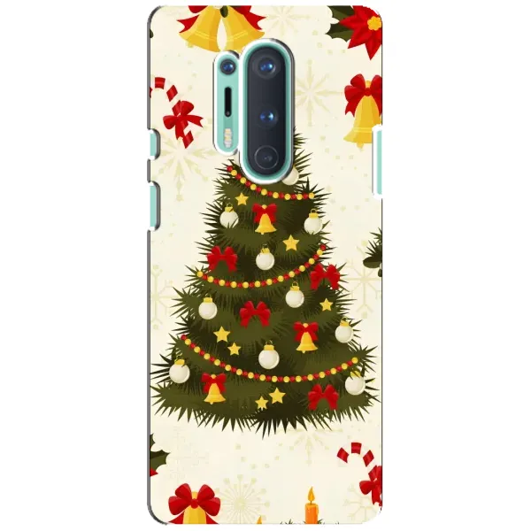 Чехол с рисунком «Новогодний принт» для OnePlus 8 Pro Чехол с рисунком «Новогодний принт» для OnePlus 8 Pro