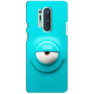 Силиконовые Чехлы (смешные стикеры) для OnePlus 8 Pro (Одноглазик)