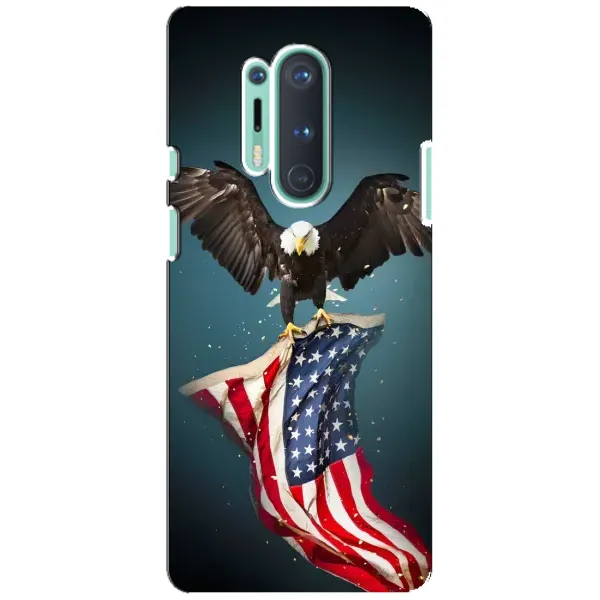 Чохол з малюнком «Орел і прапор» для OnePlus 8 Pro Чохол з малюнком «Орел і прапор» для OnePlus 8 Pro