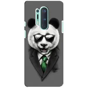 Чехлы с Пандами на OnePlus 8 Pro (Панда в очках)