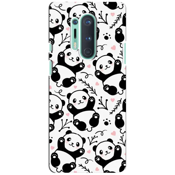 Чехол с рисунком «Пандочки» для OnePlus 8 Pro