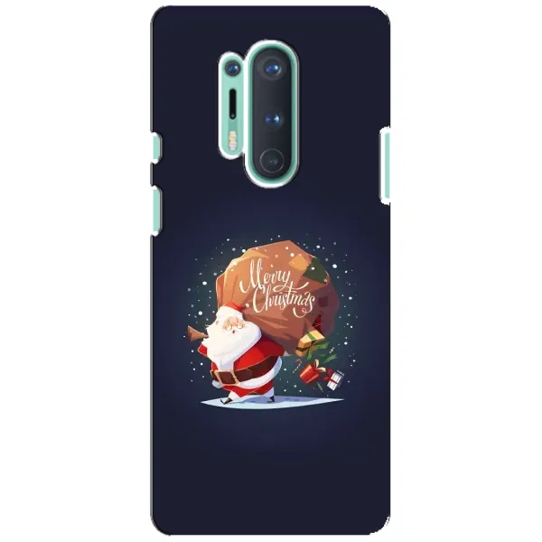 Чехол с рисунком «Подарки от Санты» для OnePlus 8 Pro