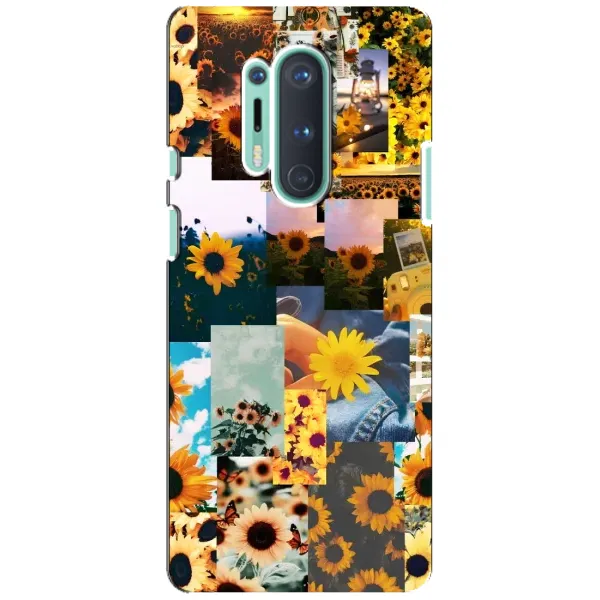 Чехол с рисунком «Подсолнуховый дизайн» для OnePlus 8 Pro Чехол с рисунком «Подсолнуховый дизайн» для OnePlus 8 Pro