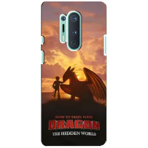 Чохол дракон Беззубик для OnePlus 8 Pro (Постер Беззубика)