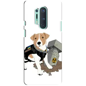 Чехол с принтом Собаки Патрон для OnePlus 8 Pro (Пёс Патрон с ракетой)