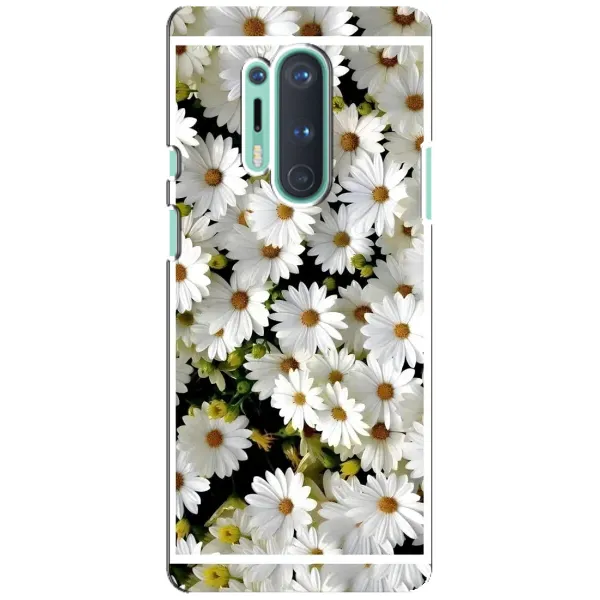 Чохол з малюнком «Рамка в ромашках» для OnePlus 8 Pro Чохол з малюнком «Рамка в ромашках» для OnePlus 8 Pro