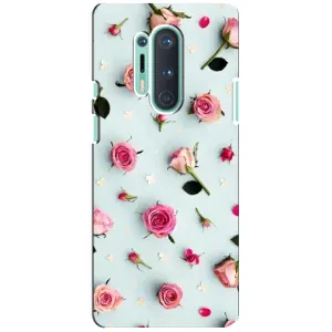 Чохли з принтом Троянд для OnePlus 8 Pro (Різні квіти)