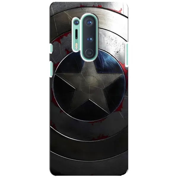 Чехол с рисунком «Ретро Щит Капитана» для OnePlus 8 Pro