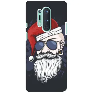 Чехол Санта Клаус для OnePlus 8 Pro (Рождественский МЕН)