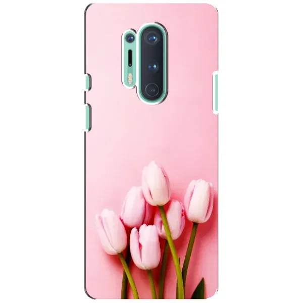 Чехол с рисунком «Розовые тюльпаны» для OnePlus 8 Pro Чехол с рисунком «Розовые тюльпаны» для OnePlus 8 Pro