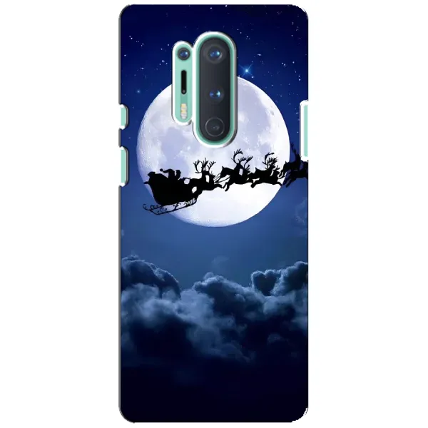 Чехол с рисунком «Санта - луна» для OnePlus 8 Pro