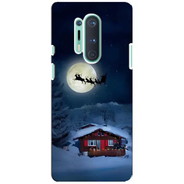Чехол с рисунком «Санта» для OnePlus 8 Pro