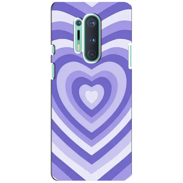 Чехол с рисунком «Сердце фиолет» для OnePlus 8 Pro Чехол с рисунком «Сердце фиолет» для OnePlus 8 Pro