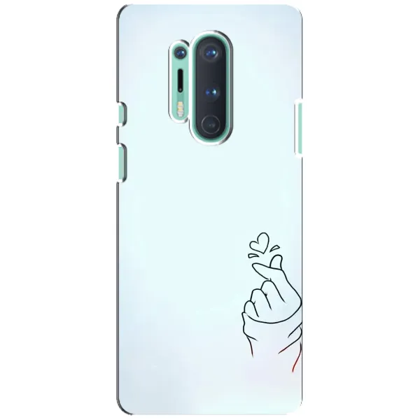 Чехол с рисунком «Сердце на голубом» для OnePlus 8 Pro Чехол с рисунком «Сердце на голубом» для OnePlus 8 Pro