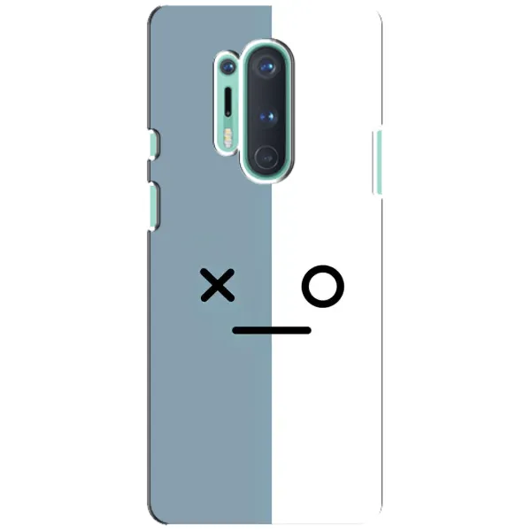 Чехол с рисунком «Серо-белый» для OnePlus 8 Pro Чехол с рисунком «Серо-белый» для OnePlus 8 Pro
