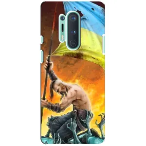 Чохол з картинкою (Патріотичний КОЗАК) на OnePlus 8 Pro (Сильний КОЗАК)