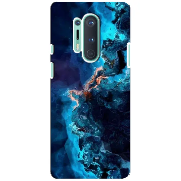 Чехол с рисунком «Синий мрамор» для OnePlus 8 Pro Чехол с рисунком «Синий мрамор» для OnePlus 8 Pro