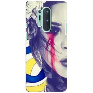 Чехол на OnePlus 8 Pro Украинский дизайн (Слезы Украины)