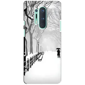 Чохли на Новий Рік OnePlus 8 Pro (Снігом замело)