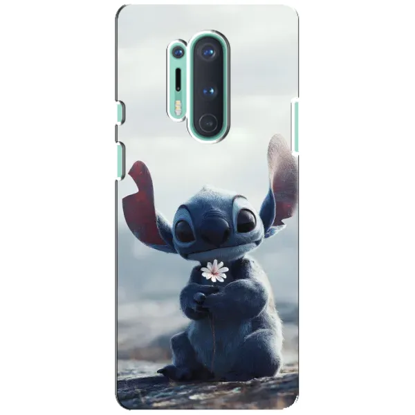 Чехол с рисунком «Стич с цветочком» для OnePlus 8 Pro Чехол с рисунком «Стич с цветочком» для OnePlus 8 Pro