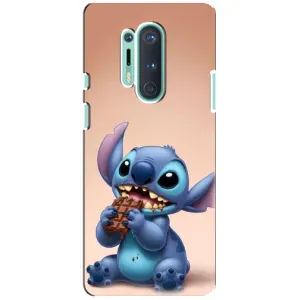 Чехол с рисунком «Стич с шоколадом» для OnePlus 8 Pro