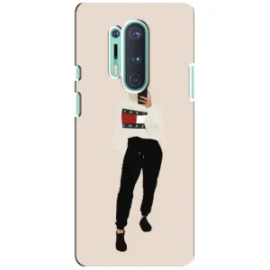 Силиконовый Чехол на OnePlus 8 Pro с картинкой Стильных Девушек (Стильная)
