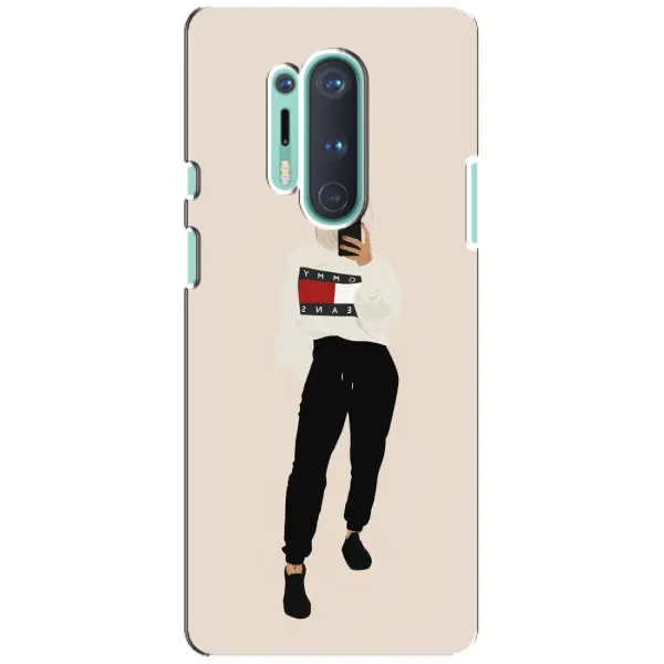 Чехол с рисунком «Стильная» для OnePlus 8 Pro