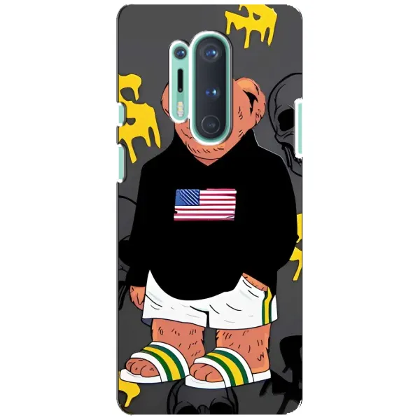 Чехол с рисунком «Teddy USA» для OnePlus 8 Pro Чехол с рисунком «Teddy USA» для OnePlus 8 Pro