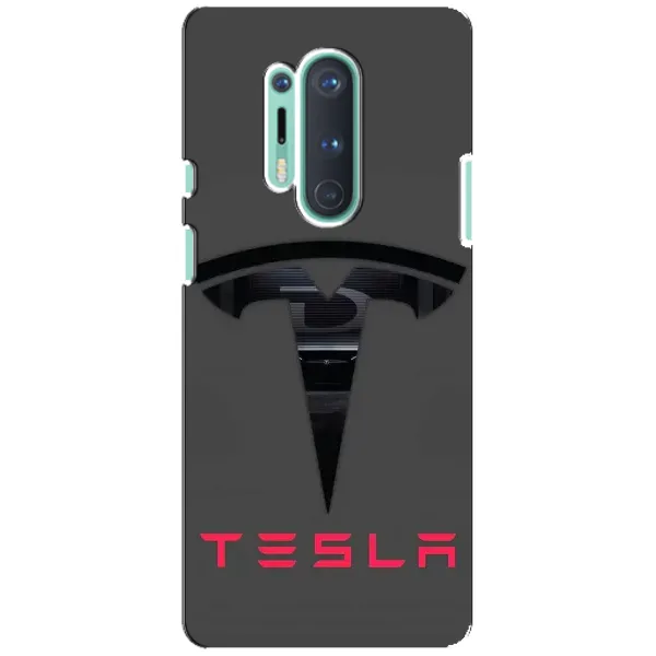Чехол с рисунком «Logo TESLA» для OnePlus 8 Pro Чехол с рисунком «Logo TESLA» для OnePlus 8 Pro