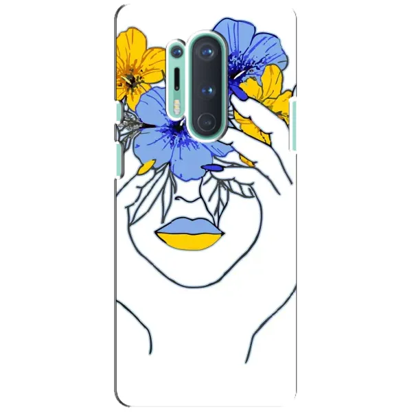 Чехол с рисунком «Украинка на всю голову» для OnePlus 8 Pro