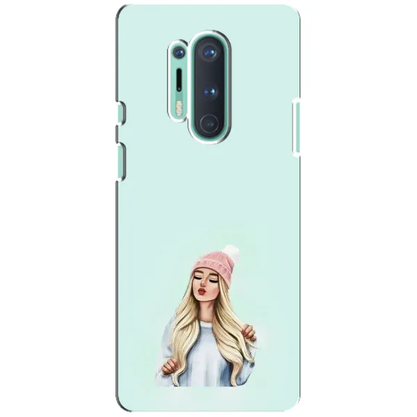 Чехол с рисунком «В шапке» для OnePlus 8 Pro