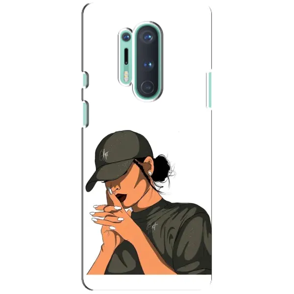 Чехол с рисунком «В зеленом» для OnePlus 8 Pro