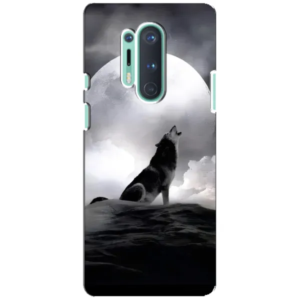 Чехол с рисунком «Волк и луна» для OnePlus 8 Pro Чехол с рисунком «Волк и луна» для OnePlus 8 Pro