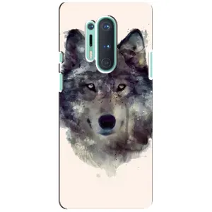 Чехол с Волком на OnePlus 8 Pro (Волк)