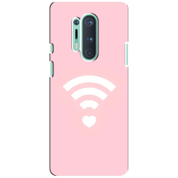 Чехол с рисунком «WiFi Love» для OnePlus 8 Pro Чехол с рисунком «WiFi Love» для OnePlus 8 Pro