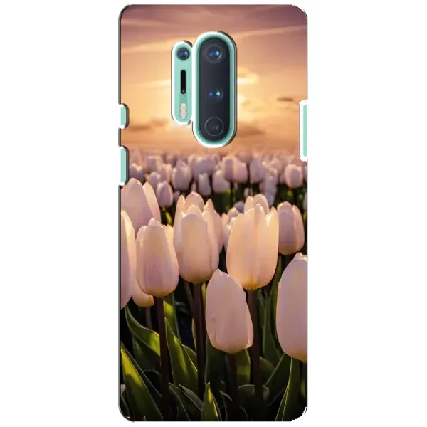Чехол с рисунком «Закат с цветами» для OnePlus 8 Pro Чехол с рисунком «Закат с цветами» для OnePlus 8 Pro