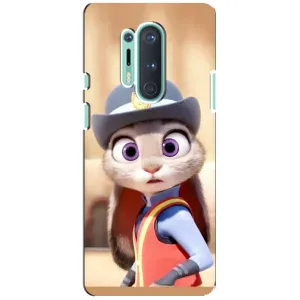 Чехлы ЗВЕРОПОЛИС для OnePlus 8 Pro (Заяц Джуді Хопс)