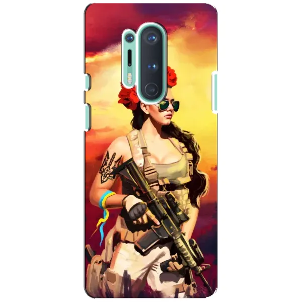 Чехол с рисунком «Женщина солдат» для OnePlus 8 Pro Чехол с рисунком «Женщина солдат» для OnePlus 8 Pro