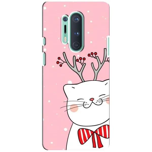 Чехол с рисунком «Зимний кот» для OnePlus 8 Pro Чехол с рисунком «Зимний кот» для OnePlus 8 Pro