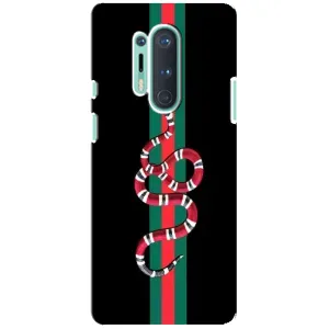 Чохли бренд ГУЧЧІ для OnePlus 8 Pro (Змій Гуччі)