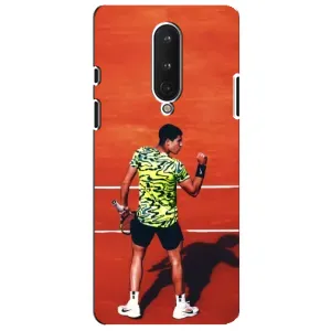 Чехлы с принтом Спортивная тематика для OnePlus 8 (Алькарас Теннисист)