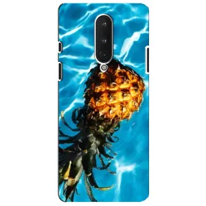 Чохол з зображенням смачної їжі для OnePlus 8 (Ананас)